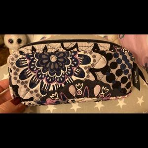 Vera Bradley cosmetic pouch - mimosa medallion print